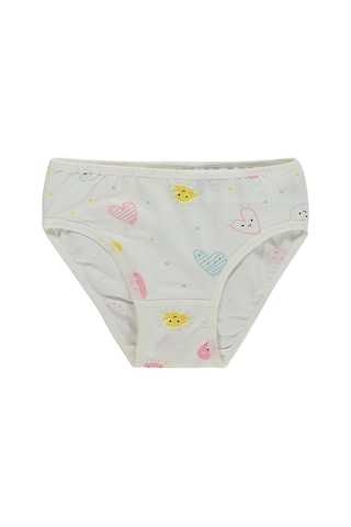 Civil Girls Kalp 2-12 Yaş Kız Çocuk 2'li Külot - Standart 82K66116626W1