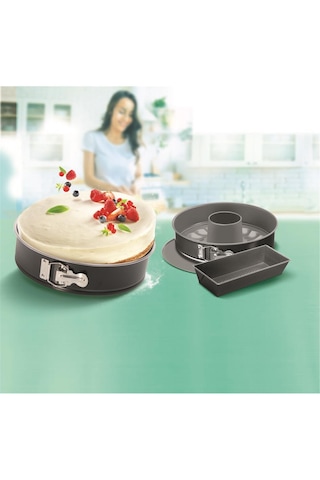 Tefal EasyBake 3 Parça Kek Kalıbı Seti
