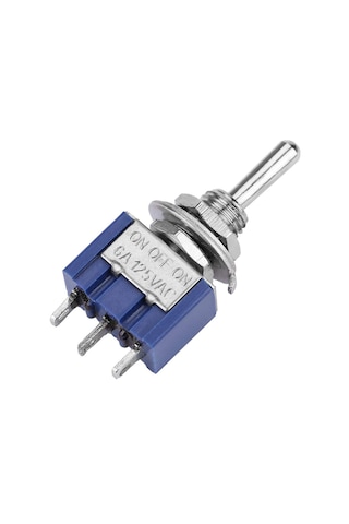 Ayt Ic-140 On Off On Ø6mm Mts-103 3 Pin Toggle Switch Aç Kapa Buton 3 Kademe