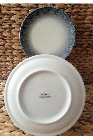 Güral Porselen Petek 19 Cm 12 Adet Pasta Tabak