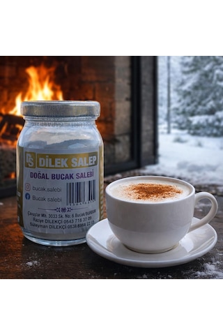 Meşhur Bucak Salebi,dilek Salep,salep 100g Kavanoz,saf Salep