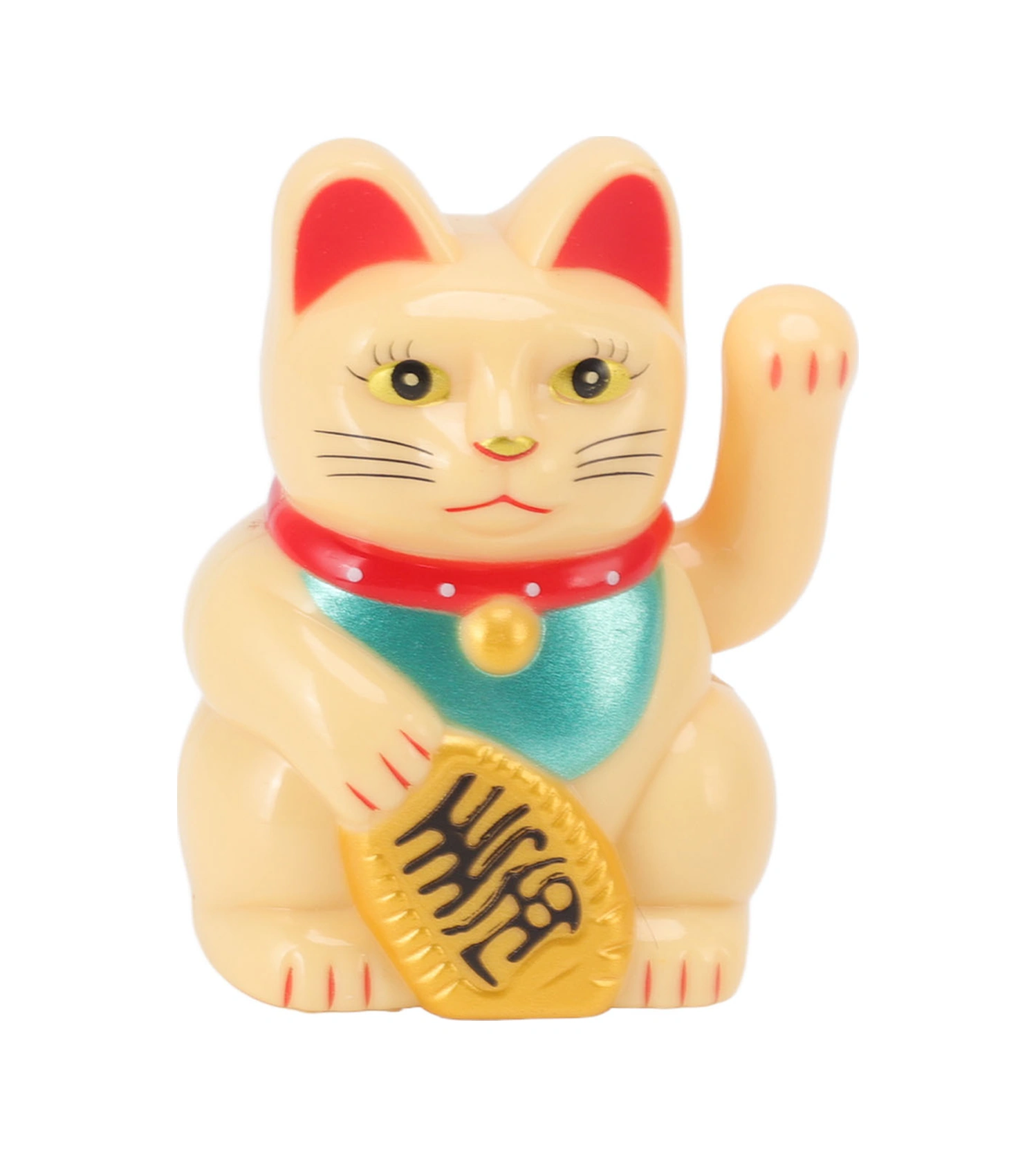 Konesam Güneş Enerjili Otomatik Ellik Kopya Kedi Dekorasyonu - Ev Ofis Araba Için Şans Ve Servet Simgesi Plastik Süs 2 İnç