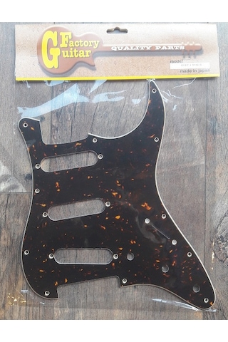 Domo Stp-1Tor-B Tortoise Shell Sss Strat Pickguard