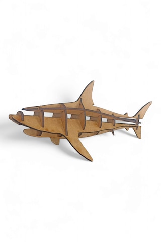 Ahşap Maket Köpek Balığı 100 X 115 X 272mm