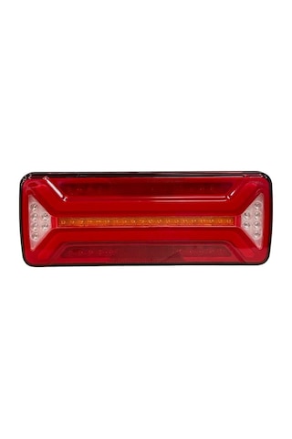 24v Stop Lambası Neon Ledli-kayar Sinyalli 4 Fonksiyonlu 365 130 40 Mm E Belgeli