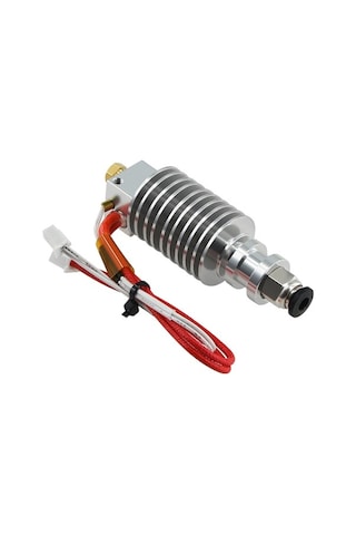 Fortunelane Aıbecy I3 Mega 3d Yazıcı Nozul Seti - 40w Isıtıcı, 0.4mm Nozle, 30cm Ptfe Tüp, Kahverengi