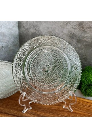 Tocka Posudy 6'lı Çay Tabağı Tatlı İçin 169264244 Beyaz