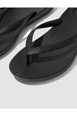 Fitflop Iqushıon Ergonomıc J80 Siyah Erkek Parmak Arası Terlik Siyah