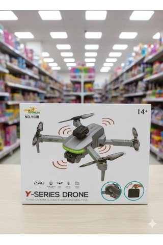 Kumandalı Hd Kameralı Wifi 100 Mt Menzilli Katlanır Çantalı Drone Seti Çok Renkli
