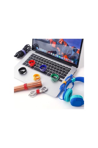 Mikrofiber Kumaştan Üretilmiş, Mükemmel Uv Direncine Sahip, Ayarlanabilir Kablo Düzenleyici, Tekrar Kullanılabilir Kablo Bağları