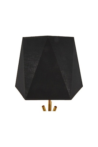 Evidea Lighting Polda Lambader - Siyah / Altın - 157 Cm Siyah / Altın