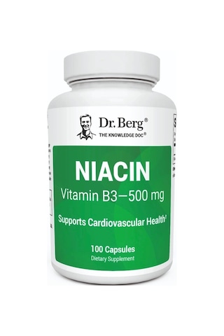 Dr.berg Nıacın Vitamin B3 500 Mg 100 Capsules