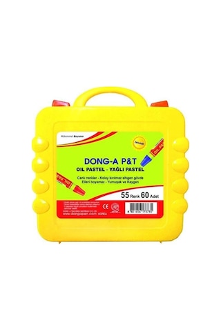 Dong-a 55 Renk Çantalı Yağlı Pastel Boya Çok Renkli