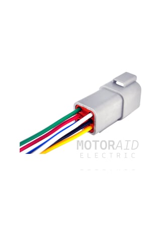 Deutsch Soket 6 Pin Kablolu Erkek Dişi Konnektör Takımı Araç Elektrik Bağlantı