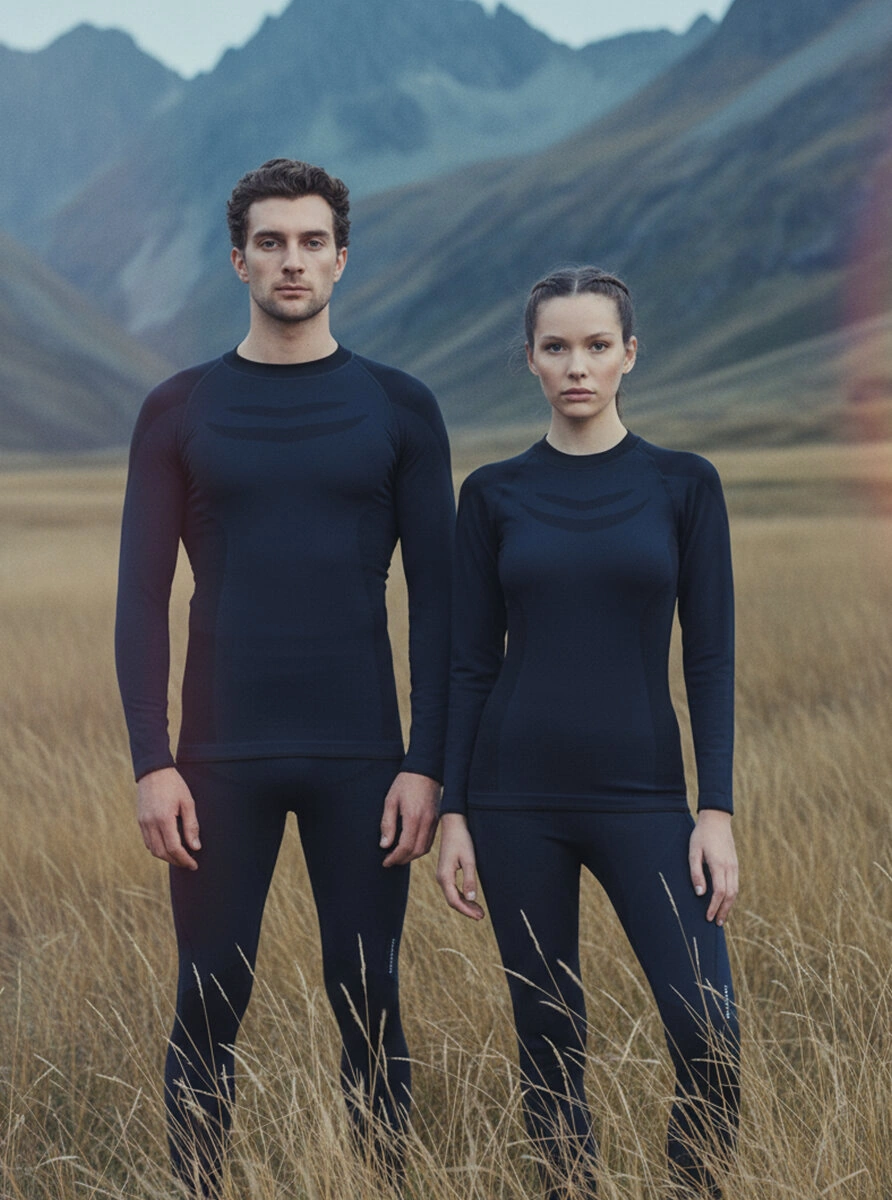 Blackspade Termal Pro Üst İçlik Unisex 9571 Siyah