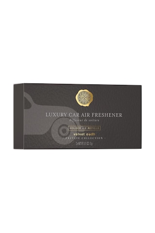 Rituals Velvet Oudh Holder + 2 X Refills 3g Luxury Car Air Freshener