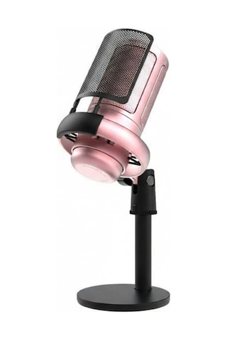 Nexora Rgb Usb Kondenser Masaüstü Mikrofon Karaoke Yayın Type-c Pembe