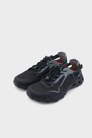 Derinet Humtto Comfort Taban Kadın Sandalet Siyah Siyah