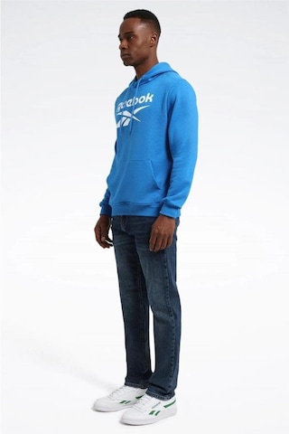 Reebok Rı Ft Bıg Logo Oth Hood 101965471 Erkek Sweatshirt Mavi S-xxl Mavi