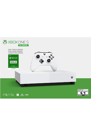 Xbox One S 1 Tb All Digital Edition Cdsiz Versiyon Teşhir