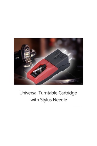 Tenfowee Evrensel Pikap Kartuşu - Vinil Plak Çalar İçin Yüksek Kaliteli İğne Ve Kolay Montaj