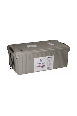 12 Volt 200 Amper Jel Akü Solar Güneş Enerjisi - Volan Akü