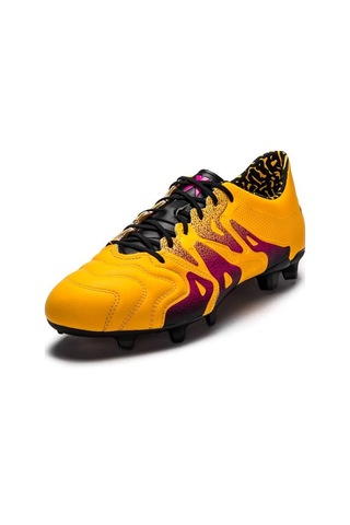 Adidas X 15.1 Leather Fg/ag Erkek Krampon S74616 Sarı