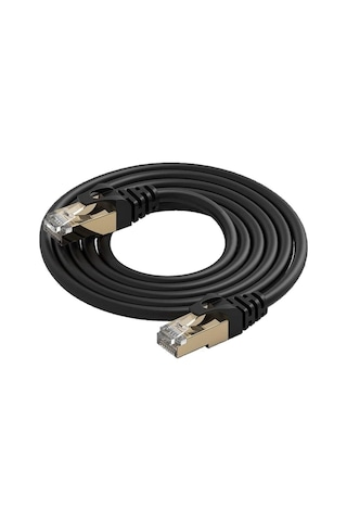 Cat7 Ethernet Kablosu 25 Metre 10 Gbps 600 Mhz Metal Zırhlı