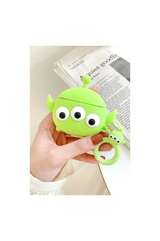 Iphone Pro/pro2 Nesil Uyumlu Koruyucu Bluetooth Kulaklık Kılıfı Figürlü Canavar Airpods Pro/pro2 Nesil