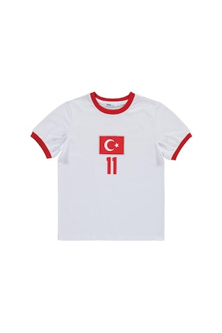 Civil Boys Türkiye Baskılı 2 Li 2-5 Yaş Takım - Pamuk Forma - Beyaz