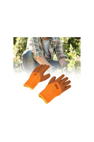 5 Çift Kalın Bahçe Eldiveni Dayanıklı Kaymaz Nefes Alabilir Bahçe İş Eldiveni
