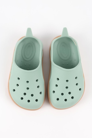 Boatilus Cloggy-b Pastelgreen/beige Çocuk Sandalet Yeşil