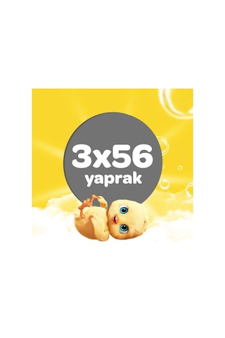Dalin Islak Havlu 3'lü Paket - 56 Adet x 3 Tekli