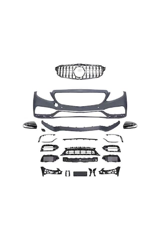 Mercedes W205 C63 Amg Ön Tampon Ve Panjur Seti