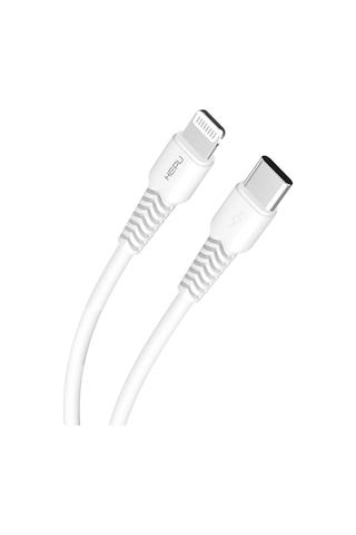 Hepu Hp-421 Mild Type-c - Apple iPhone Uyumlu Lightning Pd20w Şarj Kablosu 1mt Beyaz