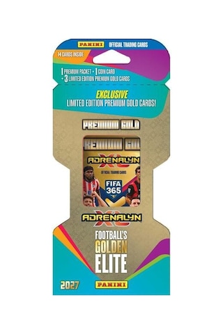 Panini Fıfa 365 Adrenalyn Xl 2027 Premium Gold Futbolcu Kartı 1 Paket 14 Kart