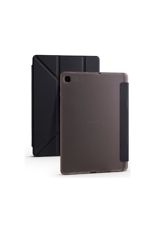 Samsung Uyumlu Galaxy Tab A7 10.4 T500 Kılıf Kalem Bölmeli Smart Cover 550579829
