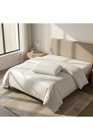 Comfort %100 Visco Boyun Destekli Antibakteriyel Ortopedik Yastık Beyaz