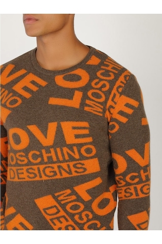 Moschino Yeni Moschıno Erkek Sweatshirt (321438356) Kahverengi
