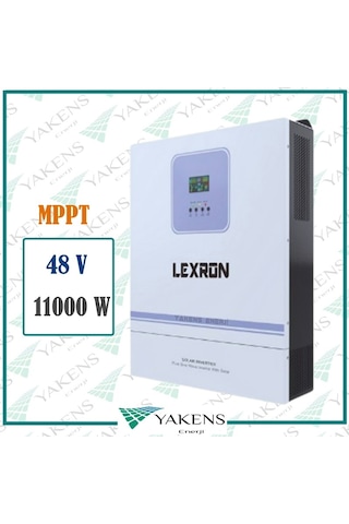 11000 Watt 11kw 48v 180a Mppt Şarjlı Tam Sinüs Akıllı İnverter Yüksek Voltajlı Paralel Kitli
