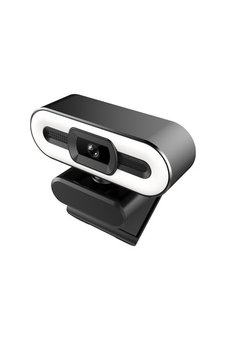 Fortunelane 500w Piksel 1080p Full Hd Webcam, 3 Renk Led Işık, Otomatik Odaklama Ve Güzellik Modu İle Bilgisayar Kamerası