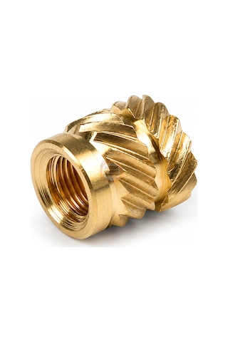 M5 9x7 Mm İnsert Çakma Somun - 3d Baskı Pirinç Somun Od:7 Mm L:9 Mm 50 Adet