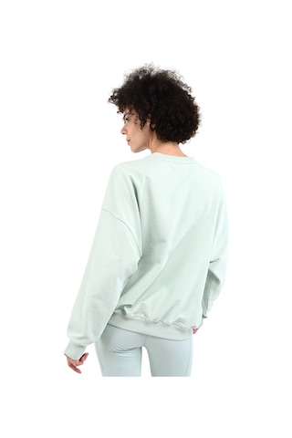 Sportive Luna Kadın Yeşil Günlük Stil Sweatshirt 24yktl13d22-ysl Yeşil