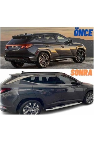 Hyundai Tucson Cam Çerçeve Nikelajı Komple 2021 Sonrası