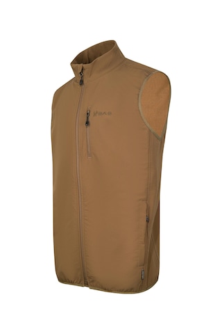 2As Wayne Merino Yünlü Unisex Yelek Kahve 001