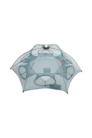 Novahub Otomatik Balık Ağı - 4/6/8/10 Delik Seçenekli - Dayanıklı Nylon Malzeme, Küçük Boyutlu Tasarım