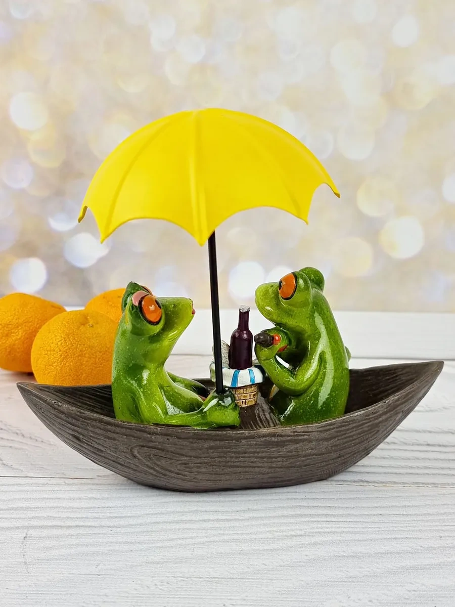 Podarok52 Kurbağa Figürlü, İç Dekor Süveniri 200353912