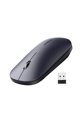 Ugreen 2.4ghz Sessiz Tuşlu Kablosuz Optik Mouse, Siyah, 90372 -