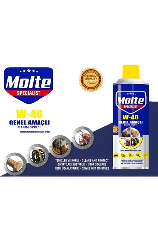 Molte Genel Amaçlı Bakım Spreyi W-40