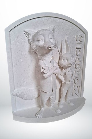 Zootropolis 15 Vm Boyutunda Beton Biblo Çocuk Boyama Etkinliği